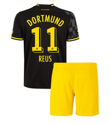 Borussia Dortmund Marco Reus #11 babykläder Bortatröja barn 2022-23 Korta ärmar (+ Korta byxor)